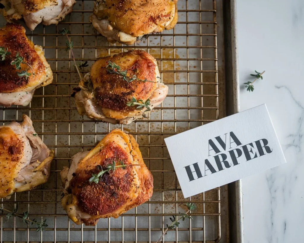 Baked Chicken Thighs The Juiciest Dish You'll Ever Try!