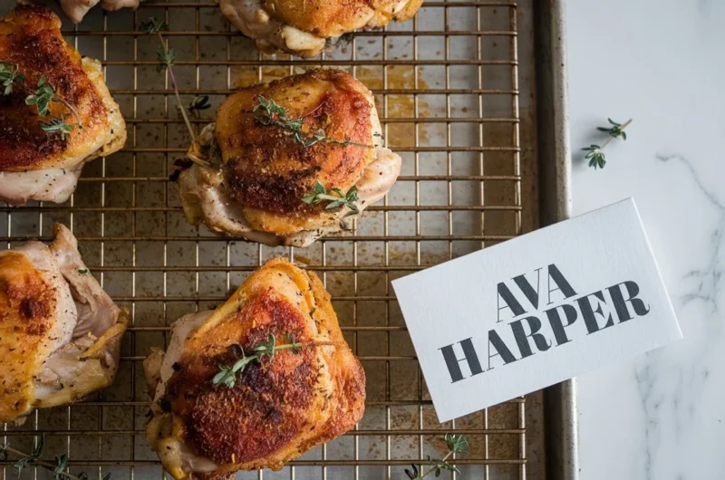 Baked Chicken Thighs: The Juiciest Dish You'll Ever Try!