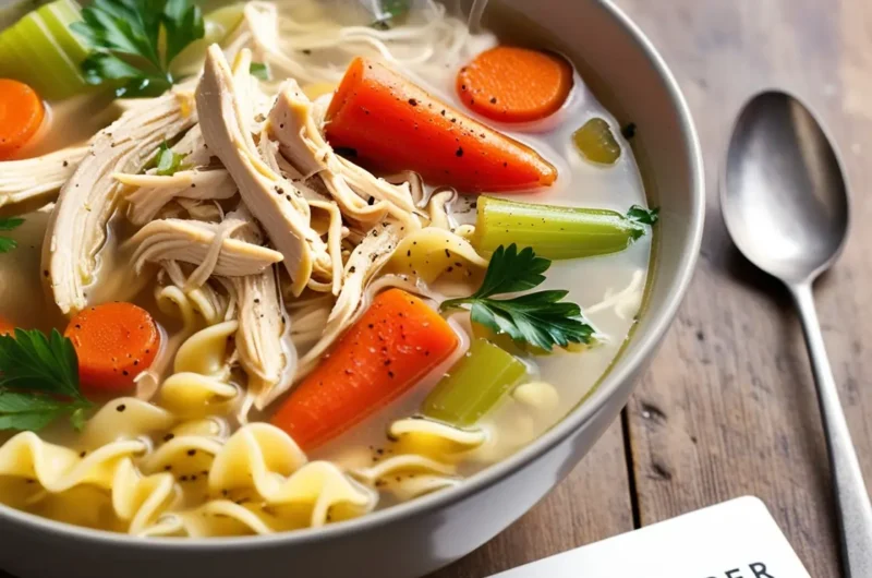 Chicken Soup Recipe: The Ultimate Comfort Dish You Need!