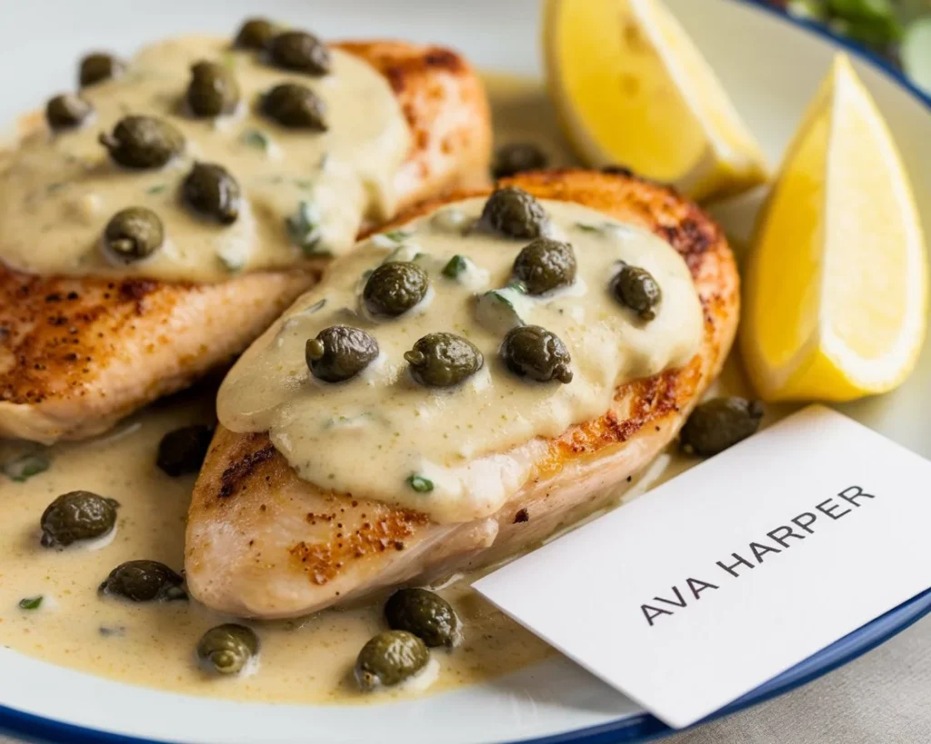 Chicken with Lemon Caper Sauce Recipe