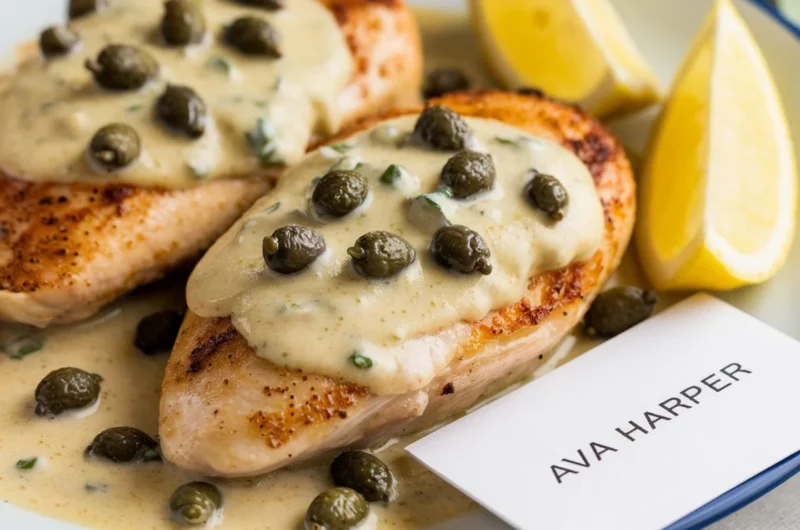 Chicken with Lemon Caper Sauce Recipe: A Must-Try Delight!