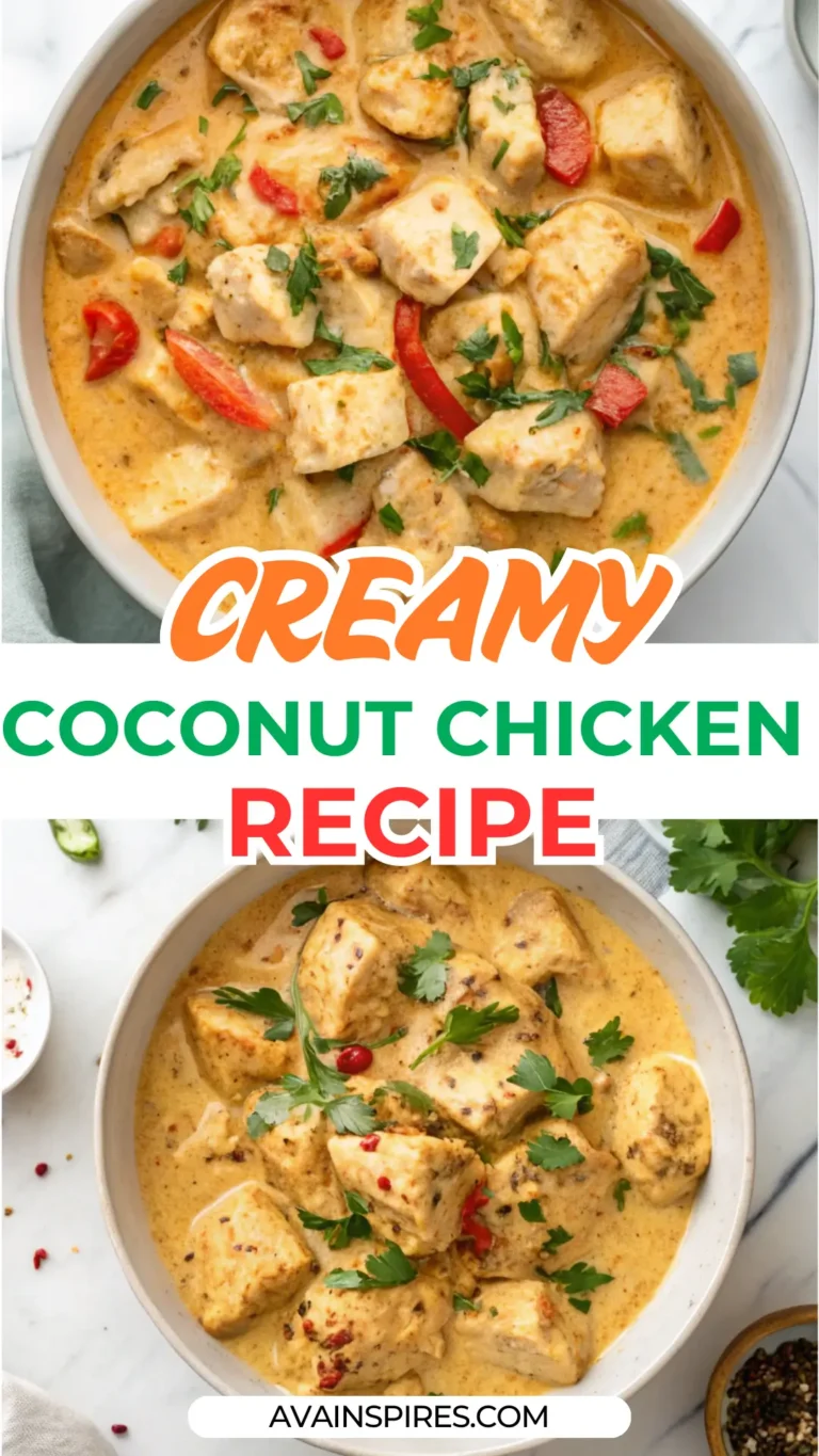 Coconut Chicken Recipe: The Creamiest, Tastiest Dish Ever!