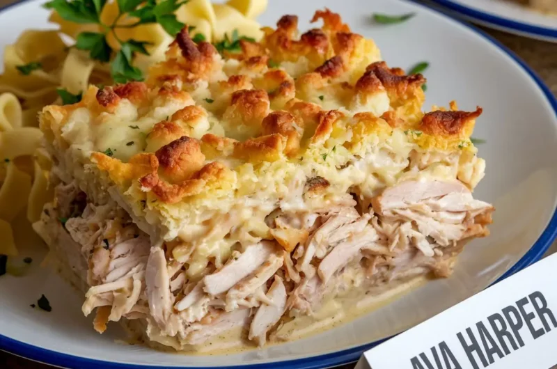 Creamy Chicken Cordon Bleu Casserole Recipe: Easy & Delicious