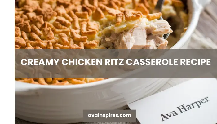 Creamy Chicken Ritz Casserole Recipe