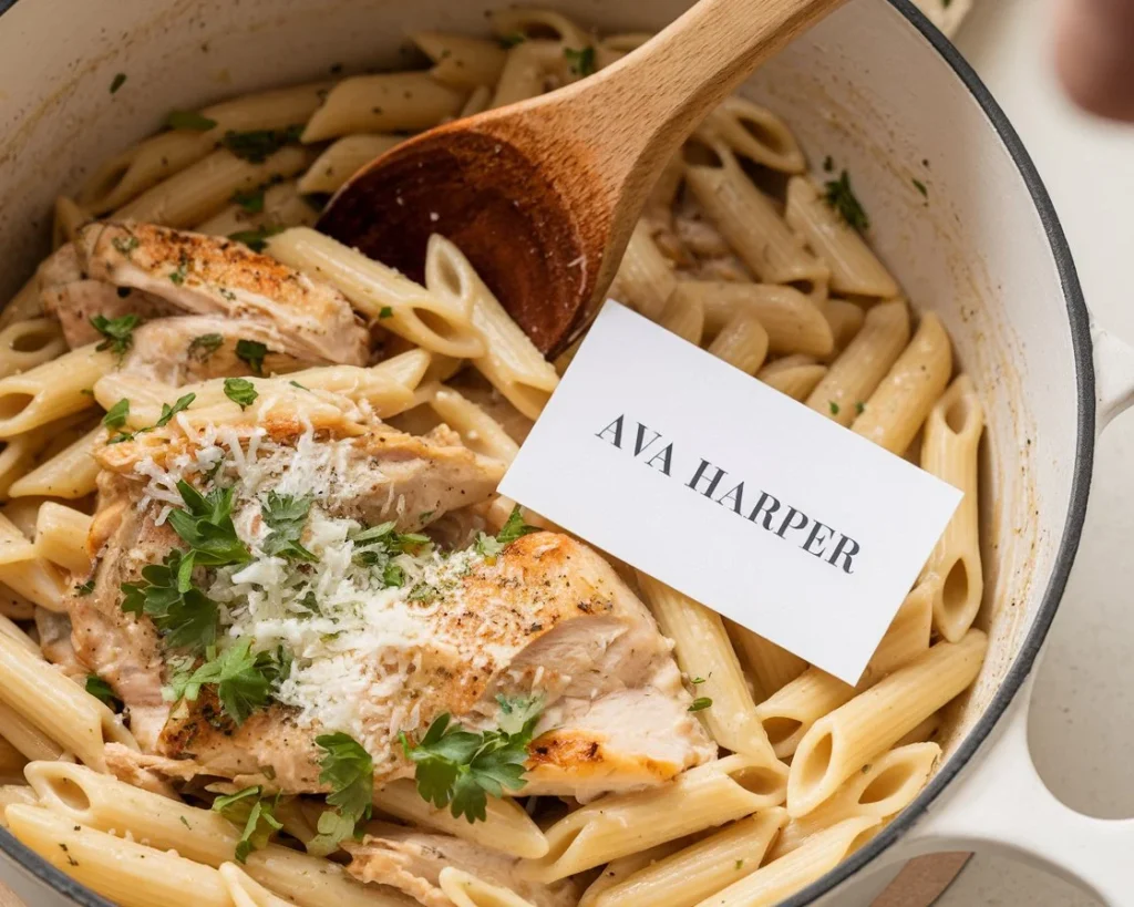 Creamy Garlic Chicken Pasta