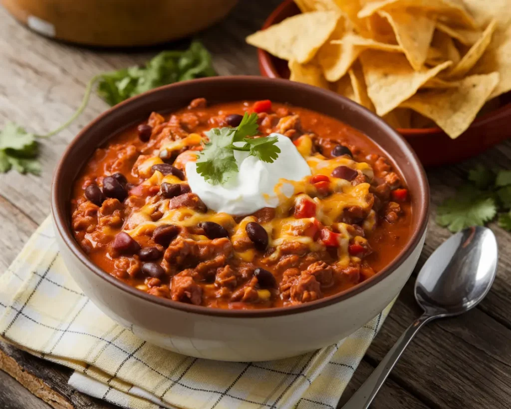 Southwest chicken chili