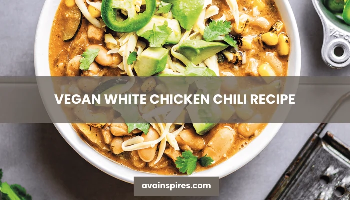 VEGAN WHITE CHICKEN CHILI