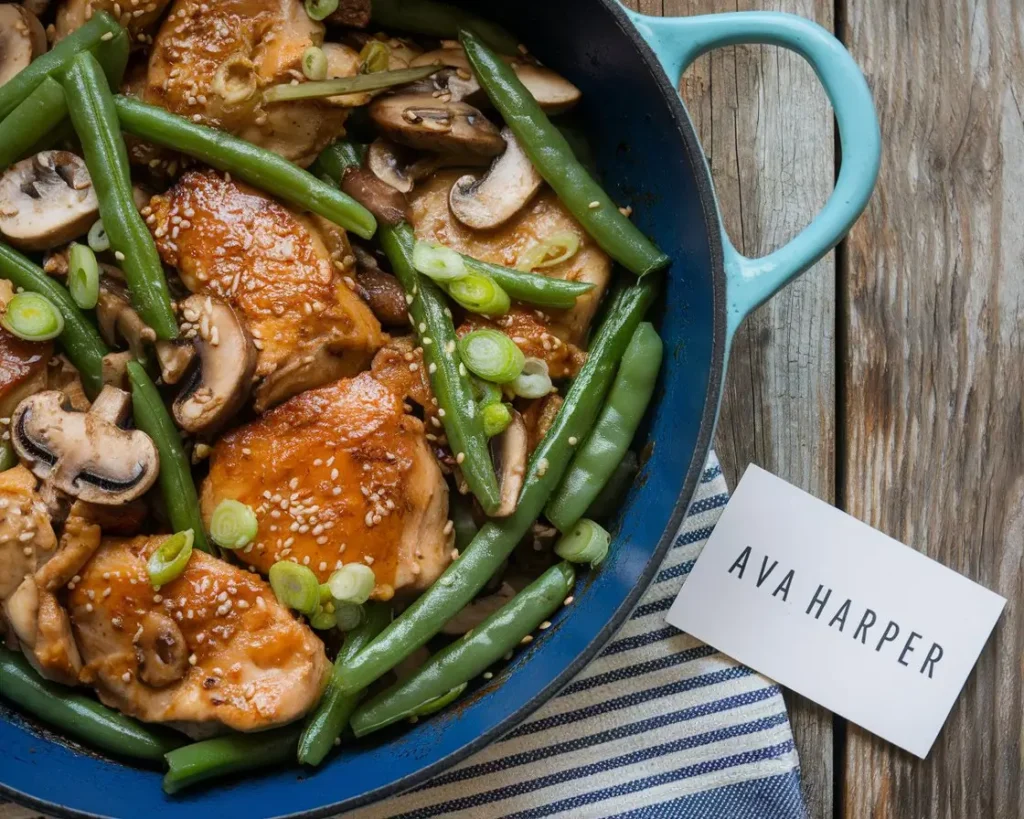 chicken asparagus skillet recipe