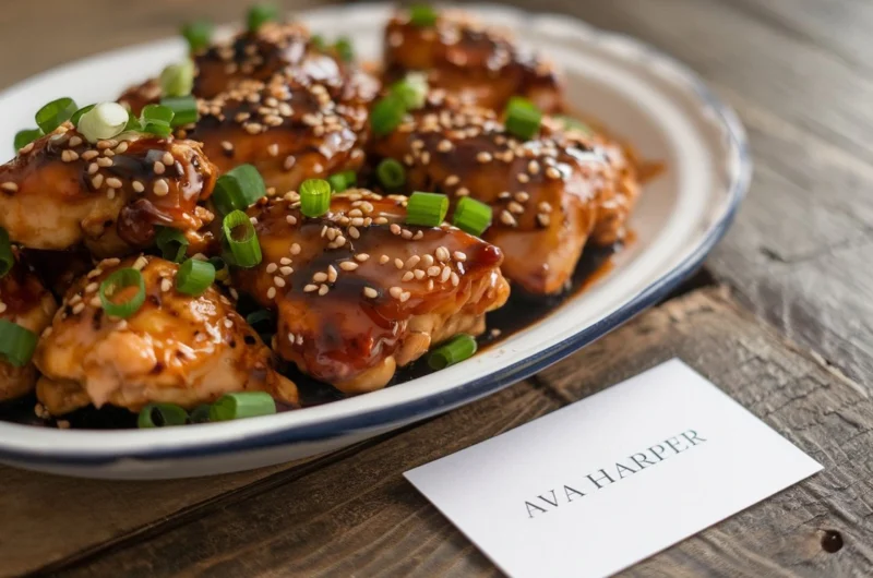 Glazed Soy Sauce Brown Sugar Chicken Thighs recipe: The Secret to Irresistibly Glazed Chicken!