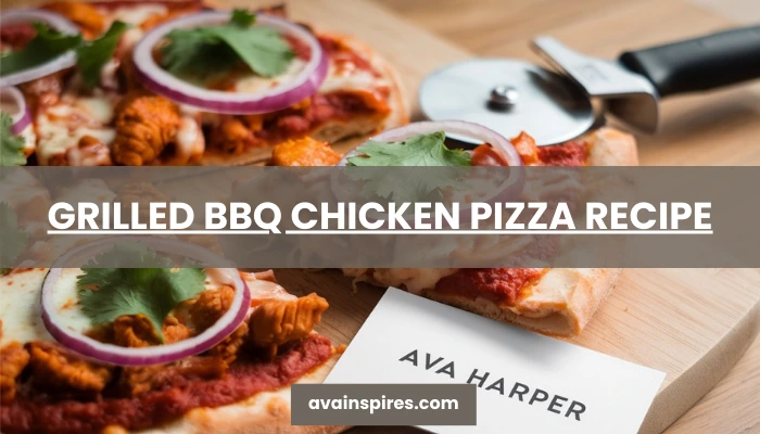 grilled bbq chicken pizza recipe