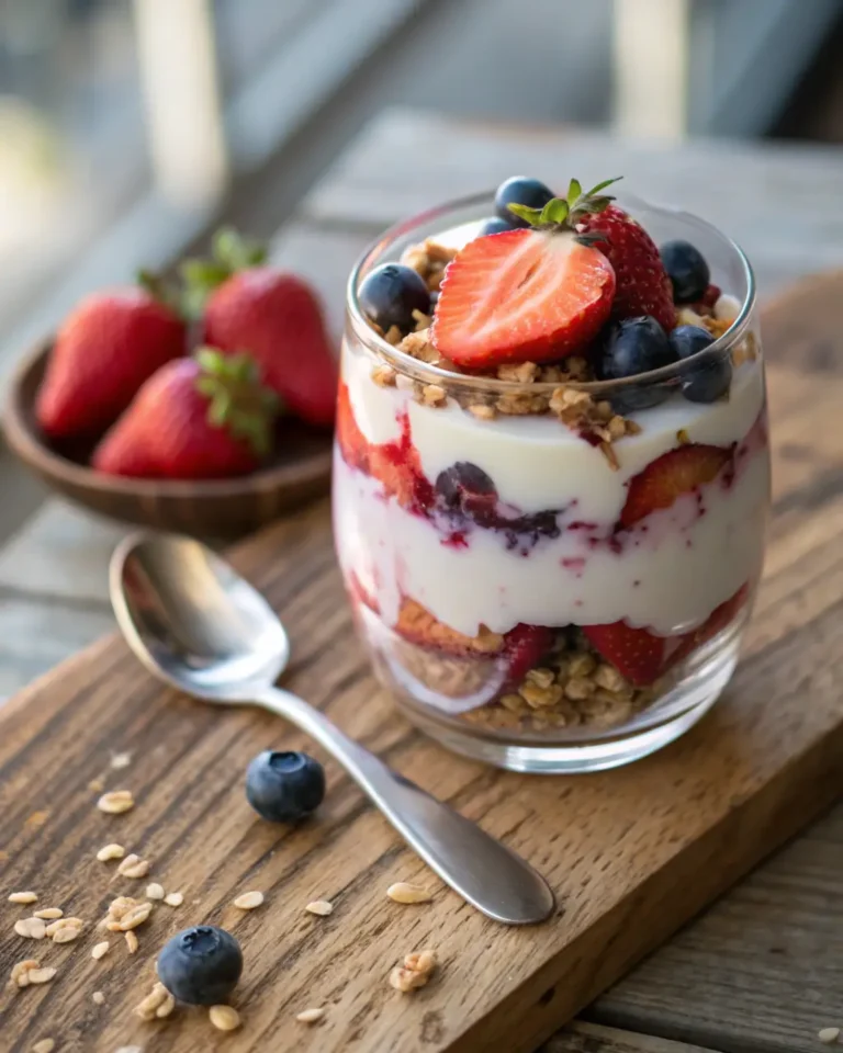 easy yogurt parfait cups