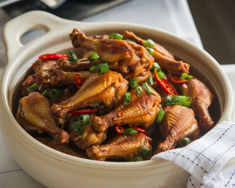 stewed turkey wings recipe