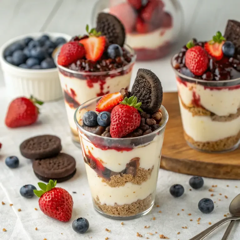 Cheesecake shooters no bake recipe