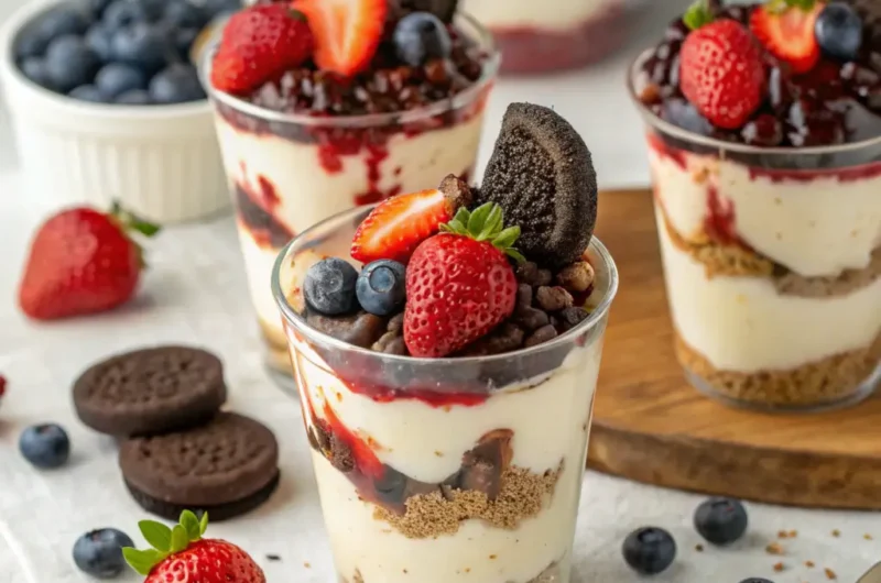 Cheesecake Shooters No Bake Recipe