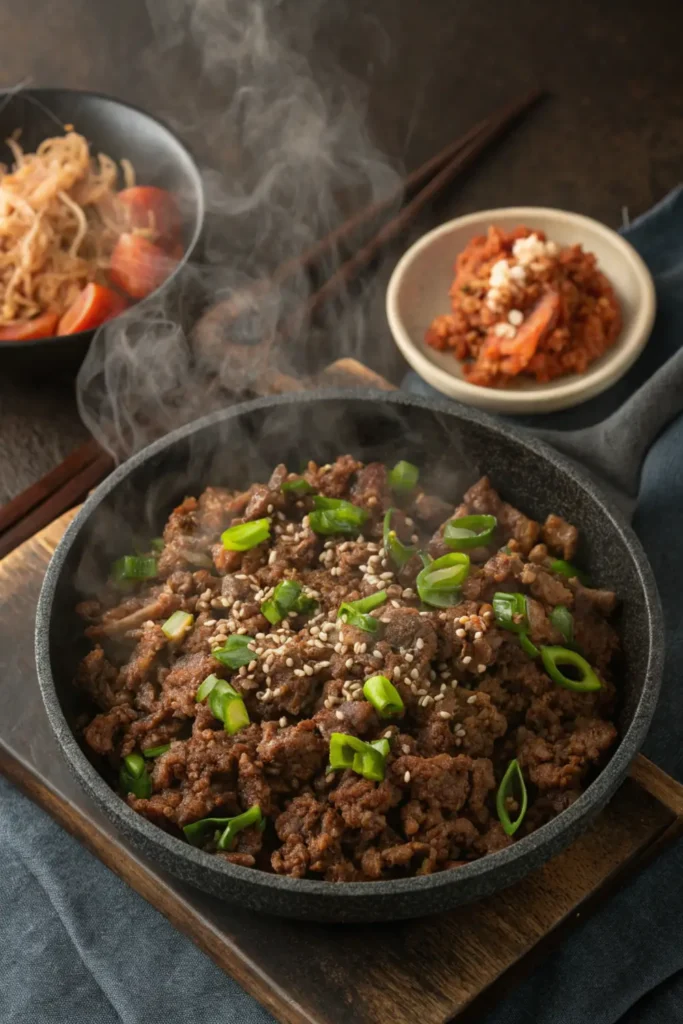 Gochujang Ground Beef 