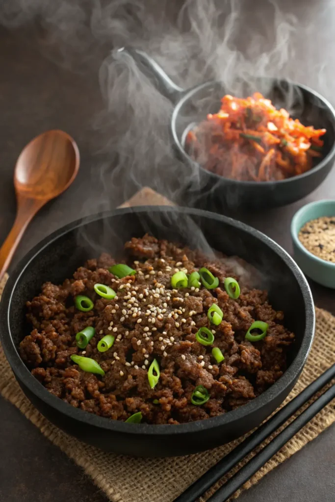 Gochujang Ground Beef 1