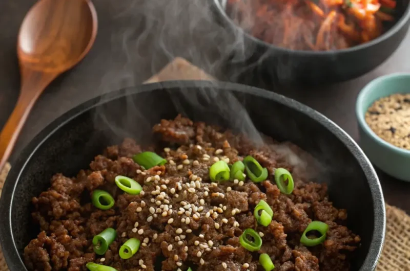 Gochujang Ground Beef Recipe