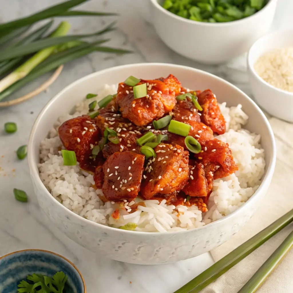 Gochujang chicken recipe