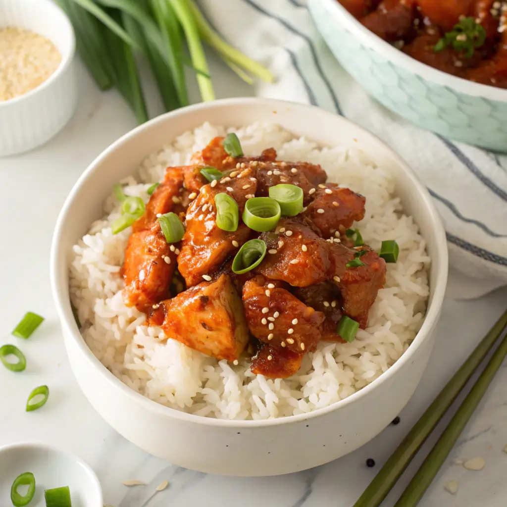 Gochujang chicken recipe