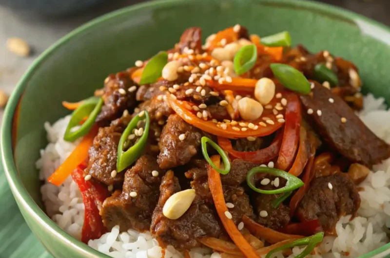 Korean Gochujang Beef Bowls recipe