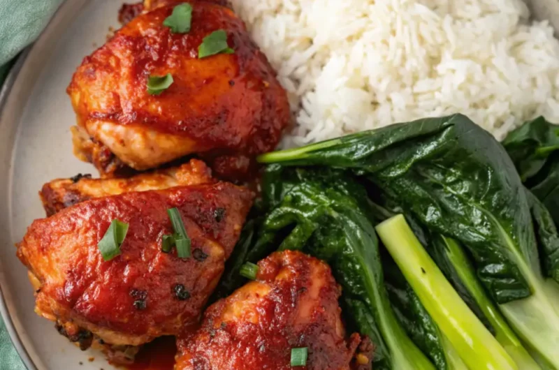 Korean Gochujang Chicken Thighs Recipe