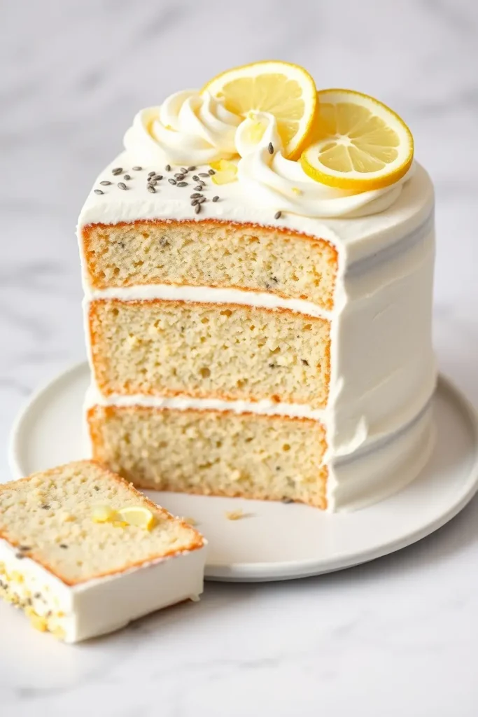 Lemon Poppyseed Cake 2