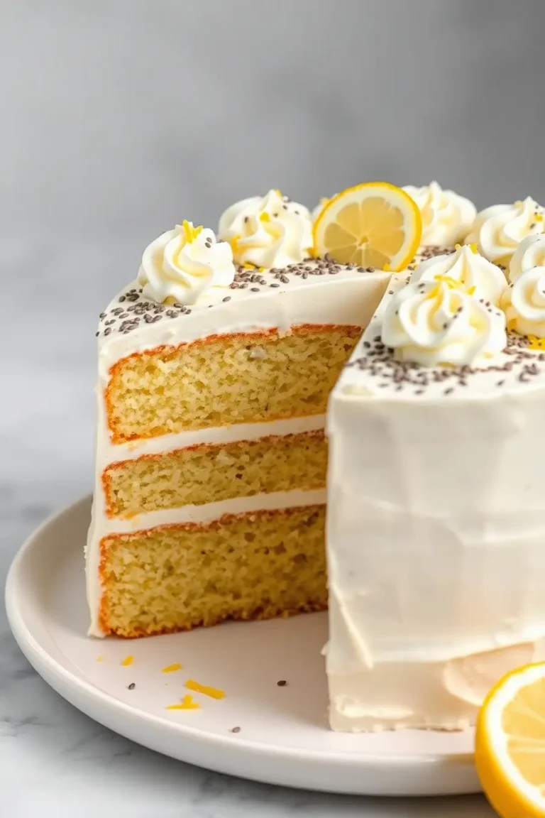 Lemon Poppyseed Cake