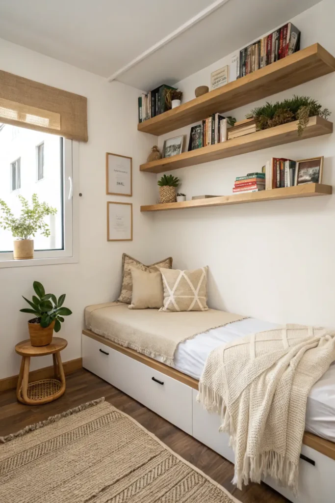 Minimalist Small Bedroom Ideas (12)