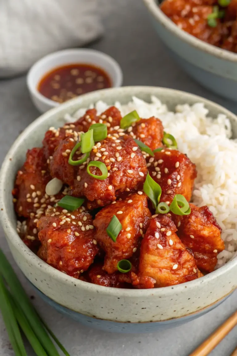 Sweet Chili Chicken and Rice Recipe