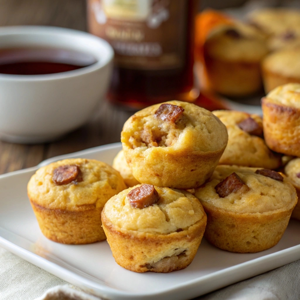 mini sausage pancake muffins recipe