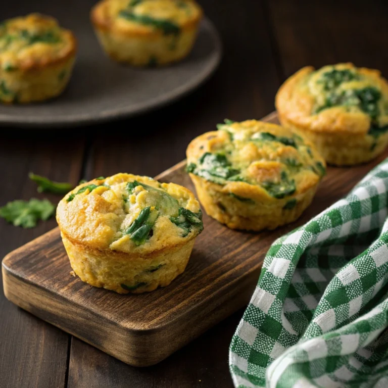 spinach cheese egg muffins recipe