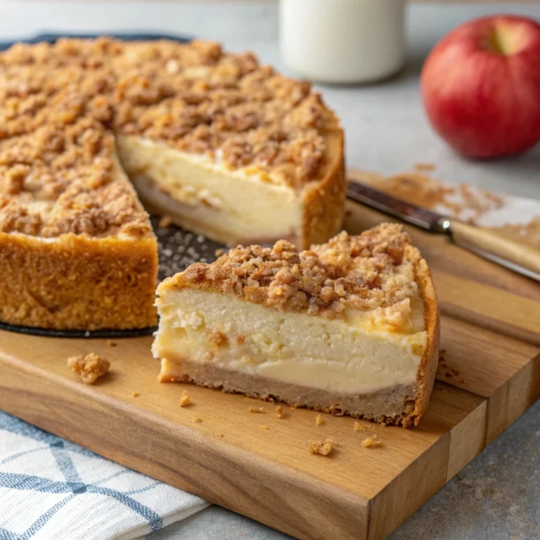 apple crumb pie cheesecake recipe