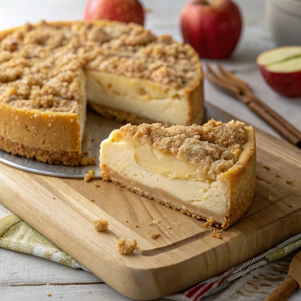 apple crumb pie cheesecake recipe