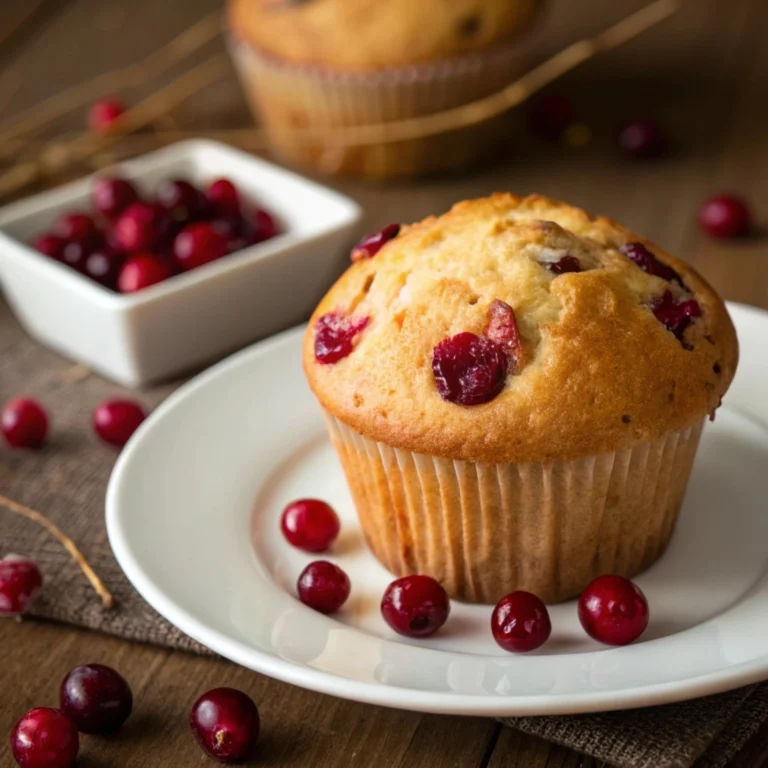 sourdough cranberry muffins recipe