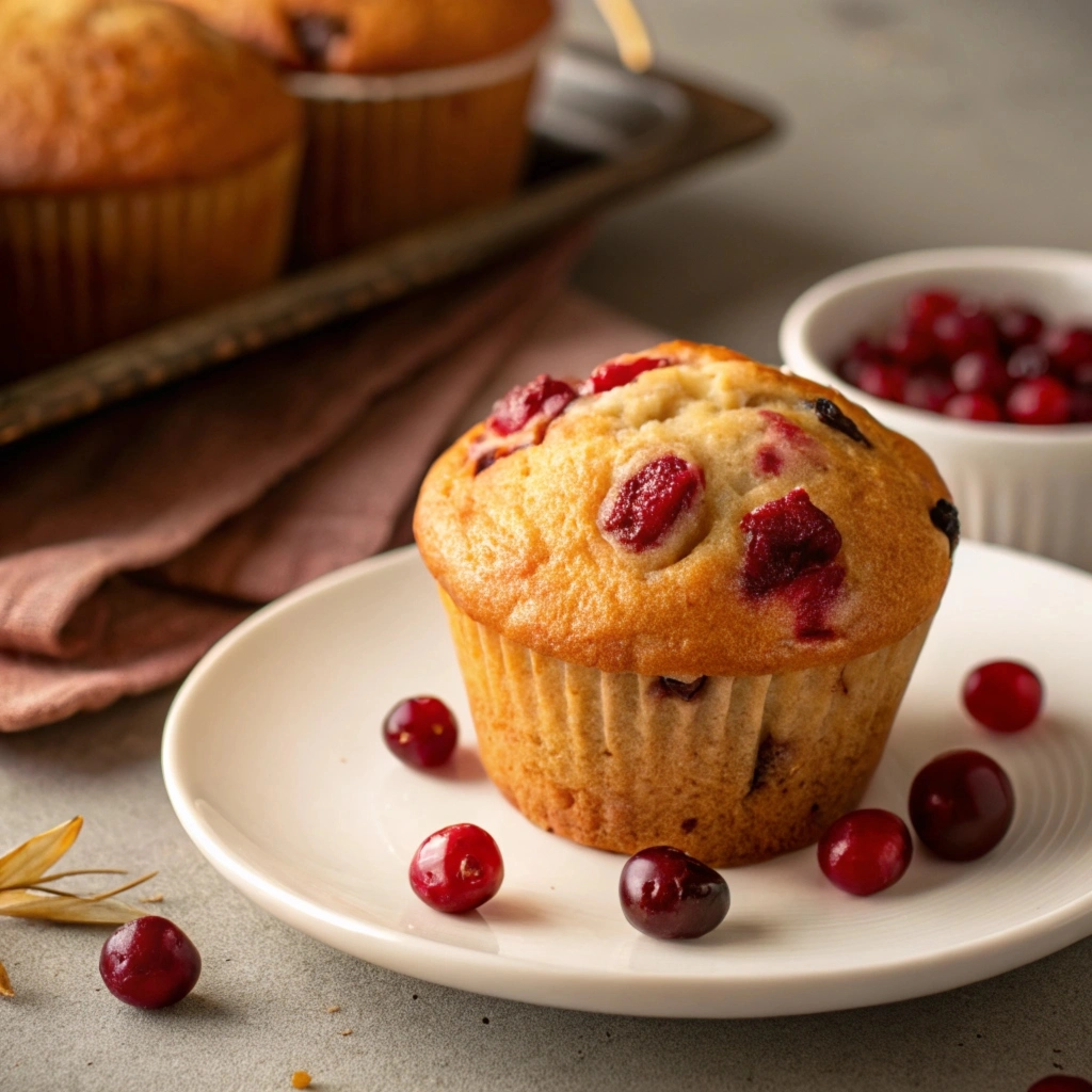 sourdough cranberry muffins recipe