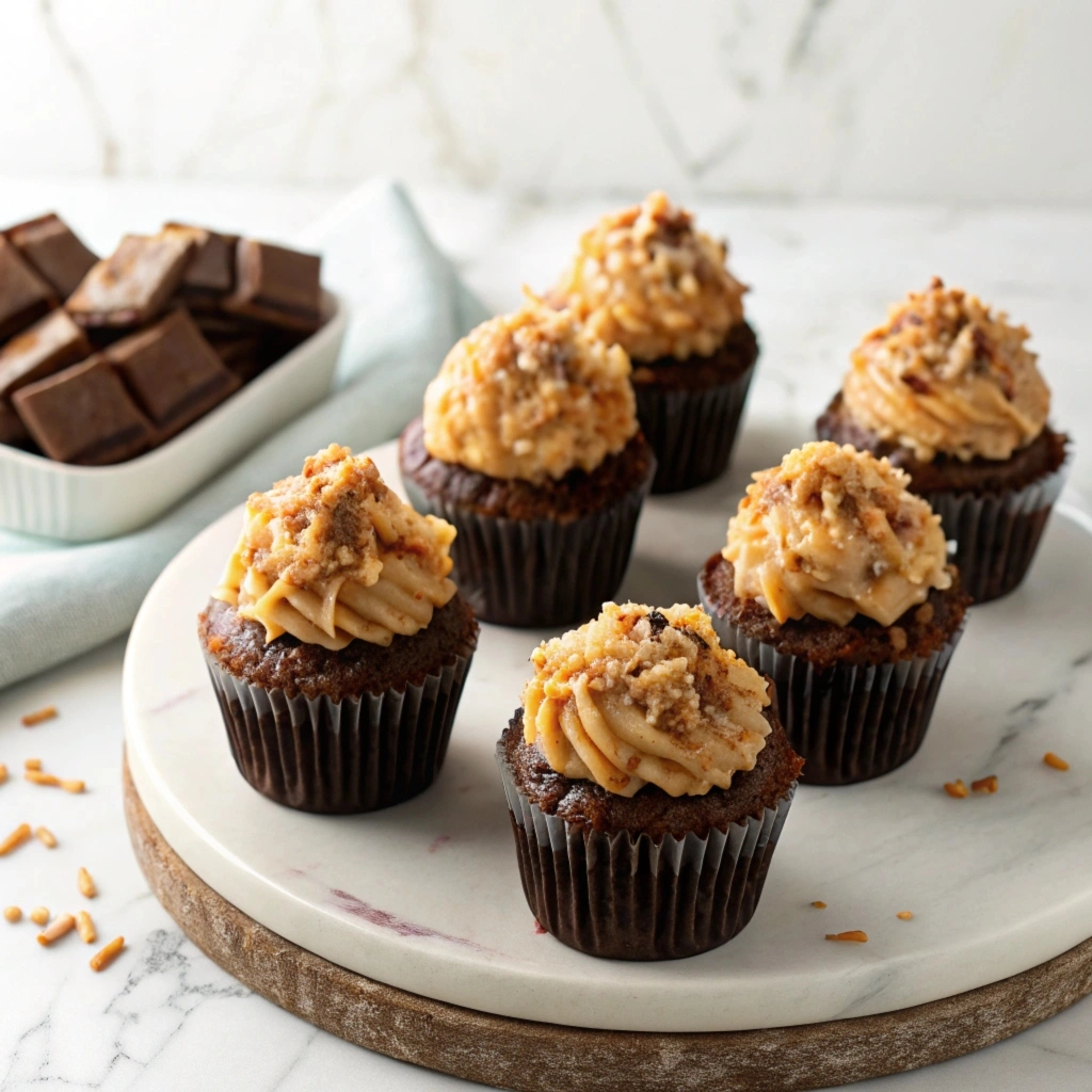 german chocolate cupcakes recipe