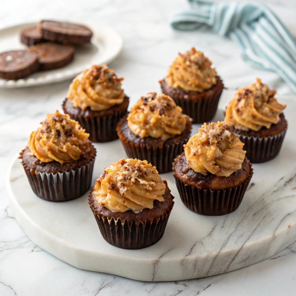 german chocolate cupcakes recipe