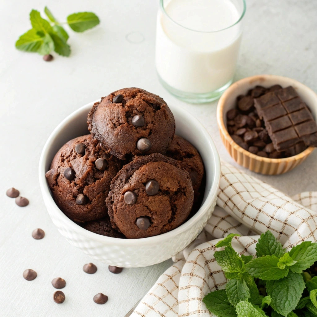 triple chocolate muffins