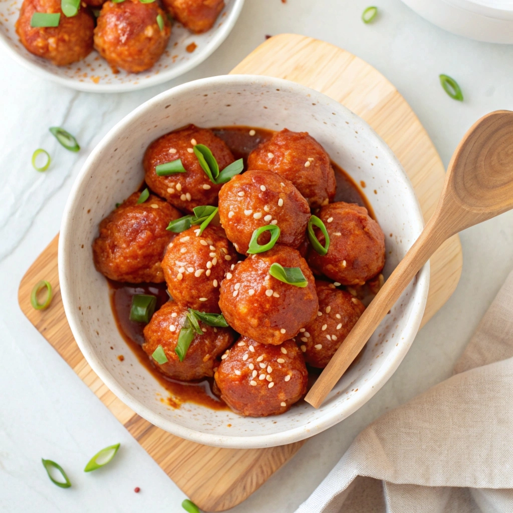 gochujang meatballs recipe