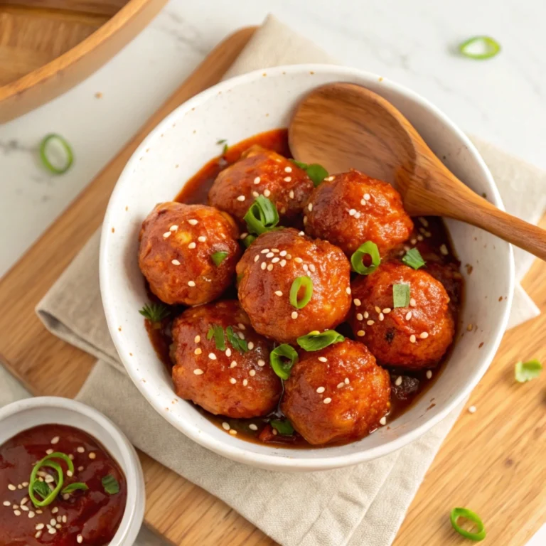 gochujang meatballs recipe