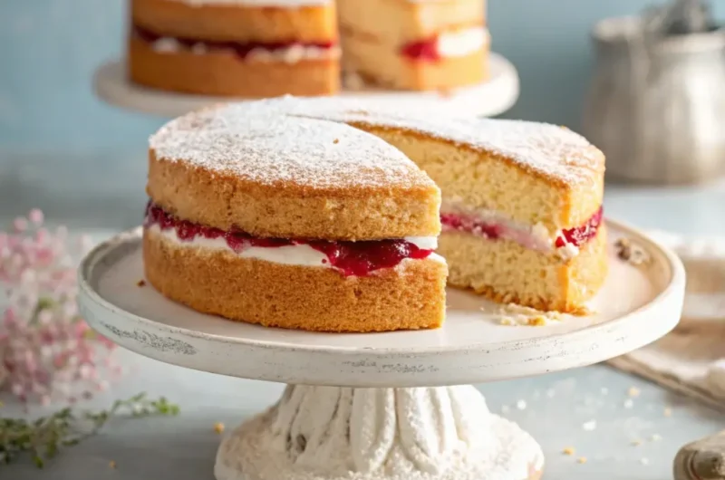 British Victoria Sponge Cake: The Fluffiest Recipe Ever!