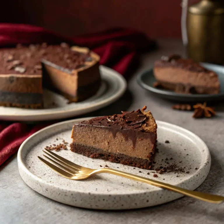 dark-chocolate-cheesecake