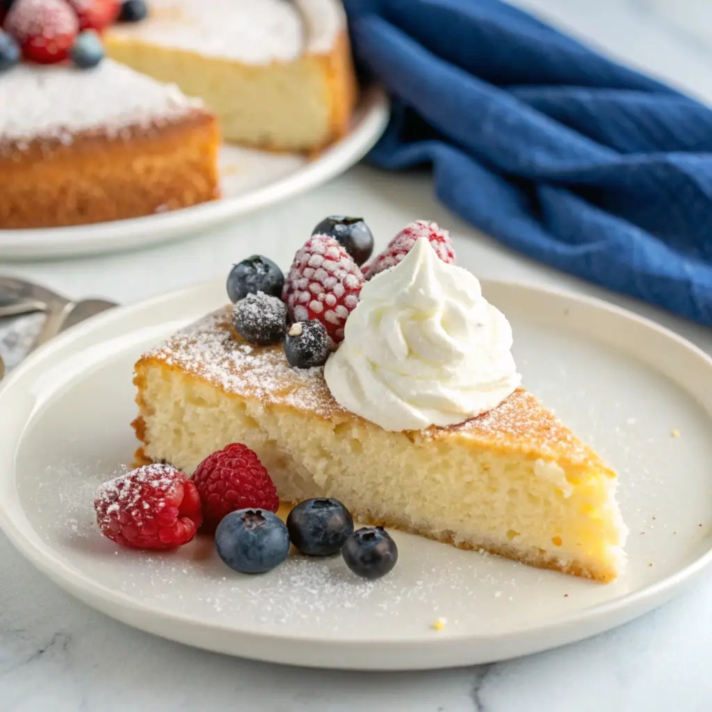 Italian Style Lemon Ricotta Cake