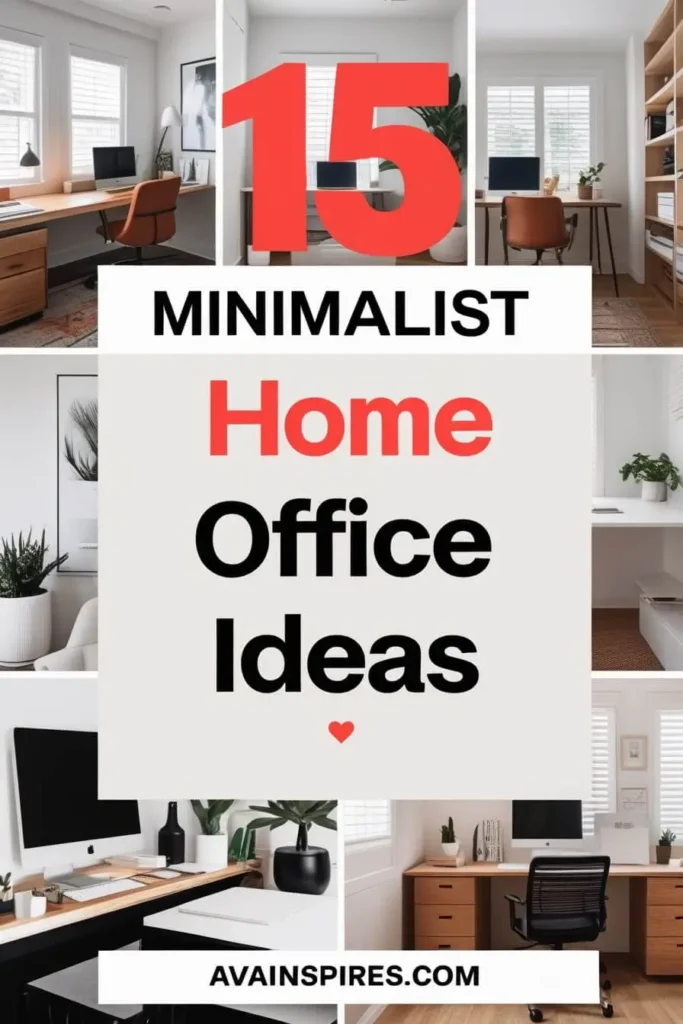 Minimalist Home Office