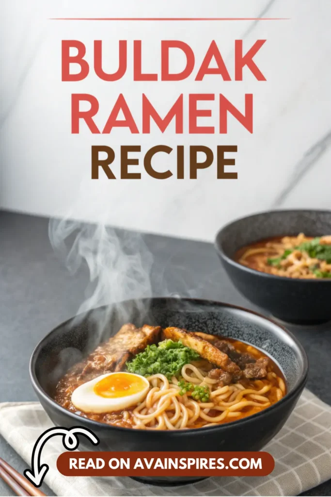 Buldak Ramen Recipe