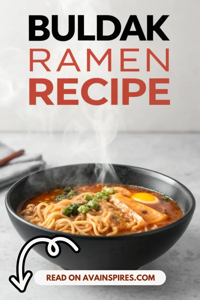 Buldak Ramen Recipe