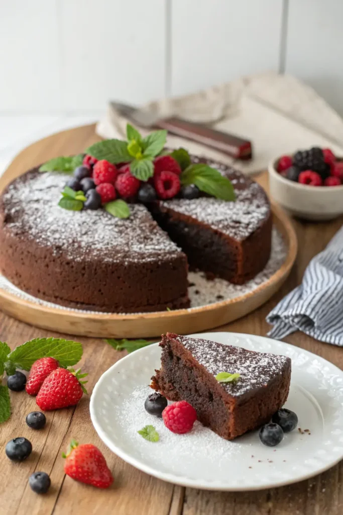 Chocolate Ricotta Cake Recipe (1)