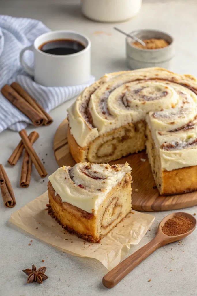 Cinnabon Cinnamon Roll Cake (5)