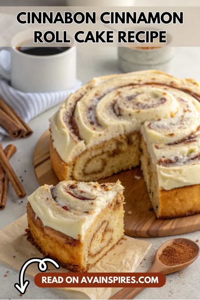 Cinnabon Cinnamon Roll Cake Recipe (1)