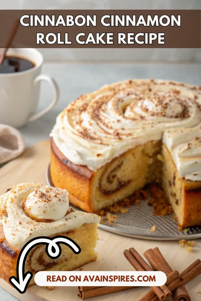 Cinnabon Cinnamon Roll Cake Recipe (2)